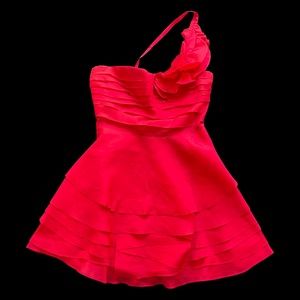 BEBE fuchsia short dress. Size S.